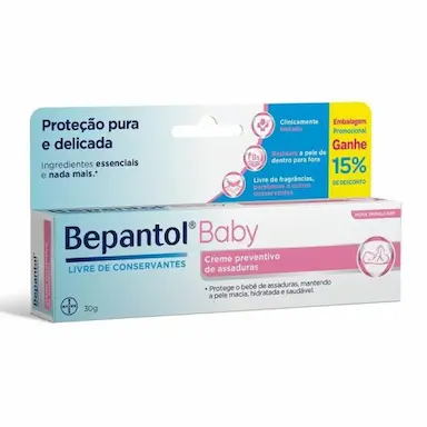 BEPANTOL BABY - CREME PREVENTIVO DE ASSADURAS - 30G