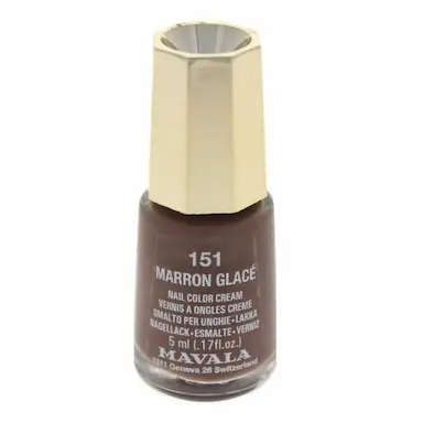 MAVALA MINI COLOR MARRON GLACE 151 - ESMALTE PEROLADO 5ML