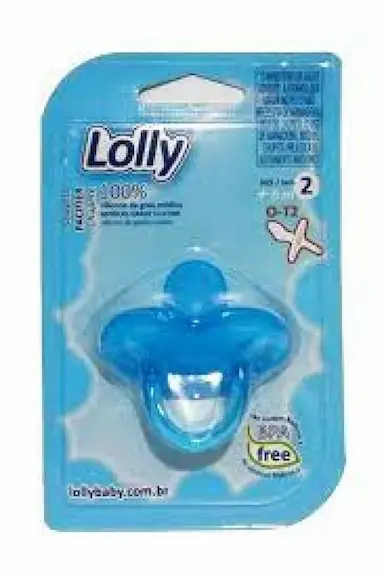 CHUPETA LOLLY SILICONE TAM 2 – AZUL
