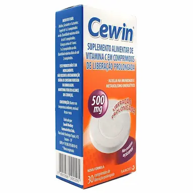 VITAMINA C CEWIN 500MG 30 COMPRIMIDOS