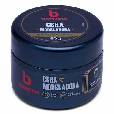 CERA MODELADORA CAPILAR EFEITO SECO BOZZANO 80G