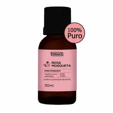 ÓLEO DE ROSA MOSQUETA PURO FARMAX 30ML