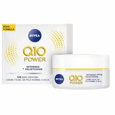 NIVEA Q10 PELE NORMAL A SECA DIA FPS30 - CREME ANTI-IDADE 50G