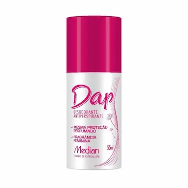 DESODORANTE ROLL-ON MEDIAN DAP FRAGRâNCIA FEMININA 55ML