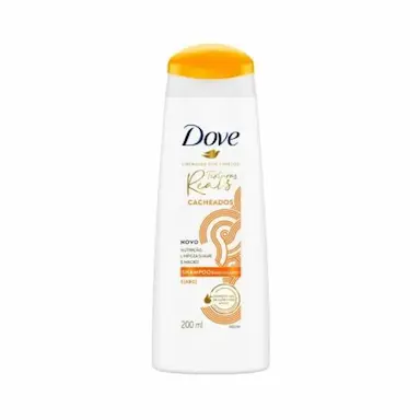 SHAMPOO DOVE TEXTURAS REAIS CACHEADOS 200ML