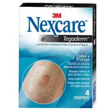 CURATIVO NEXCARE 3M TEGADERM 4 UNIDADES