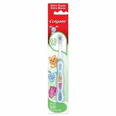 ESCOVA DENTAL COLGATE MY FIRST SEM FLÚOR - EXTRA MACIA 1 UNIDADE 0 A 2 ANOS