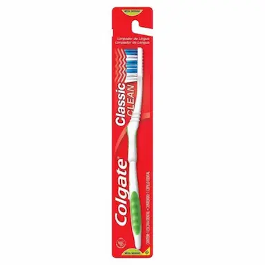 ESCOVA DENTAL COLGATE CLASSIC CLEAN 1 UNIDADE