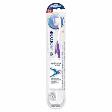 ESCOVA DENTAL SENSODYNE ALÍVIO RÁPIDO 1 UNIDADE
