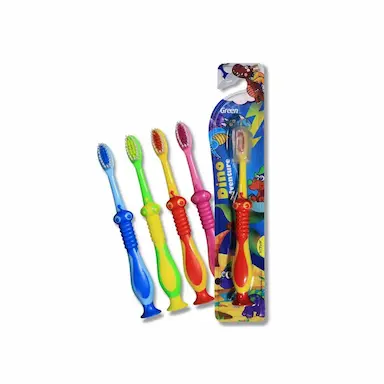ESCOVA DENTAL GREEN KIDS MACIA, DINO ADVENTURE + 3 ANOS – 1 UNI