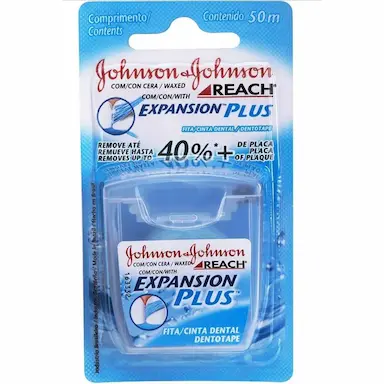 FIO DENTAL JOHNSON E JOHNSON REACH PLUS 50 METROS