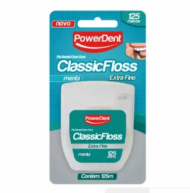 FIO DENTAL POWERDENT EXTRA FINO 125M