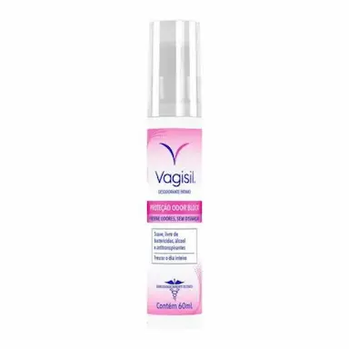 DESODORANTE ÍNTIMO EM SPRAY VAGISIL BLOQUEADOR DE ODOR 60ML