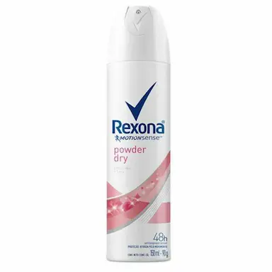 DESODORANTE ANTITRANSPIRANTE AEROSOL REXONA POWDER DRY FEMININO 150ML