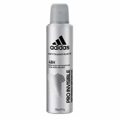 DESODORANTE AEROSOL ADIDAS MASCULINO PRO INVISIBLE 150ML