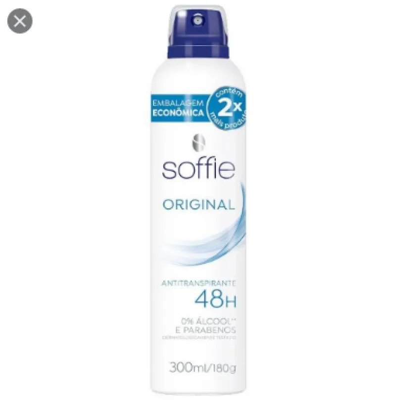 DESODORANTE AEROSOL SOFFIE ORIGINAL ANTITRANSP 48H 300ML