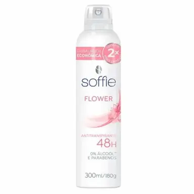 DESODORANTE AEROSOL SOFFIE FLOWER 300ML