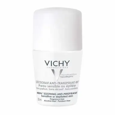 DESODORANTE ROLL-ON PARA PELE SENSÍVEL 48H VICHY 50ML