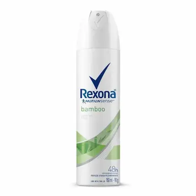DESODORANTE FEMININO AEROSOL ANTITRANSPIRANTE REXONA BAMBOO E ALOE VERA 150ML