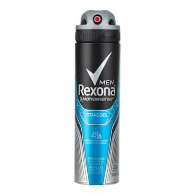 DESODORANTE ANTITRANSPIRANTE AEROSOL REXONA MEN XTRACOOL MASCULINO 150ML