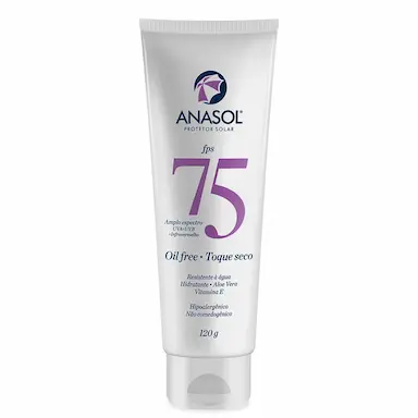 ANASOL FPS 75 PROTETOR SOLAR OIL FREE- 120G