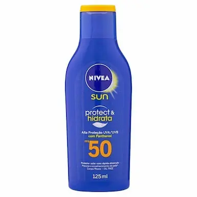 PROTETOR SOLAR NIVEA SUN PROTECT &amp;amp;AMP; HIDRATA FPS50 125ML