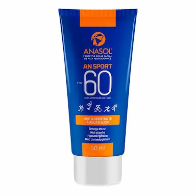 PROTETOR SOLAR FACIAL ANASOL AN SPORT FPS60 - 60ML
