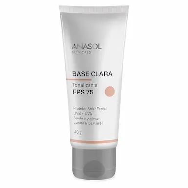 PROTETOR SOLAR BASE CLARA ANASOL CLINICALS FPS75 COM 40G