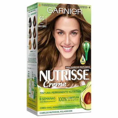 TINTURA GARNIER PERMANENTE NUTRISSE CREME 60 AVEIA
