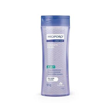 SABONETE GEL DAVENE HIGIPORO PELE MISTA A OLEOSA 120ML