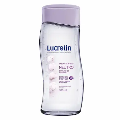 SABONETE LÍQUIDO ÍNTIMO LUCRETIN NEUTRO - 200ML