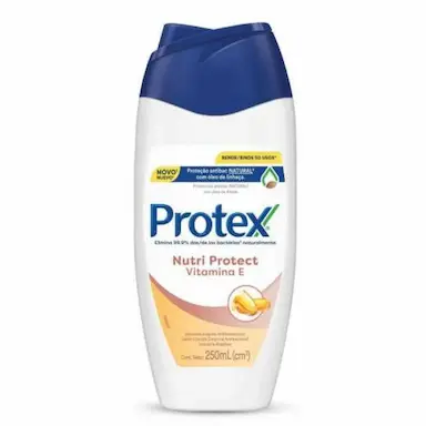 SABONETE LÍQUIDO CORPORAL PROTEX VITAMINA E 250ML