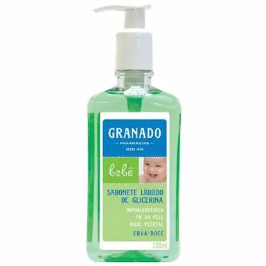 SABONETE LÍQUIDO BEBÊ ERVA-DOCE 250ML