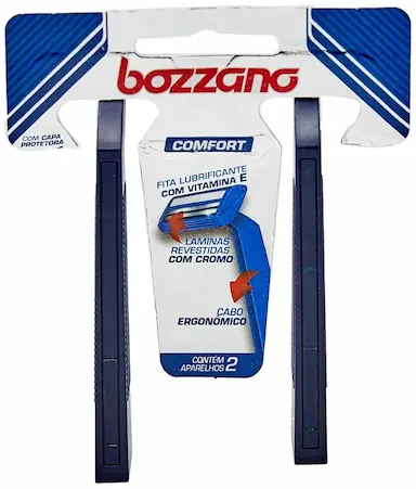 APARELHO DE BARBEAR BOZZANO COMFORT 2 UNIDADES