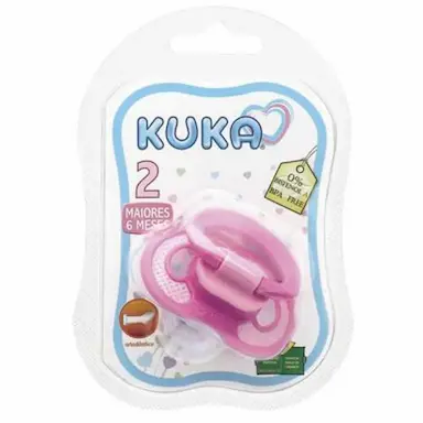CHUPETA SUPER VENTILADA ROSA TAMANHO 2 (+6 MESES) ROSA