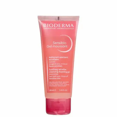 BIODERMA SENSIBIO CALMANTE E HIDRATANTE TUBO - GEL DE LIMPEZA FACIAL 100ML