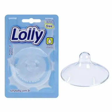 PROTETOR DE MAMILO LOLLY TRANSPARENTE
