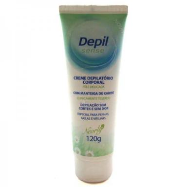 CREME DEPILATÓRIO NEORLY DEPIL SENSE PELE DELICADA 120G