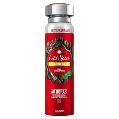 DESODORANTE ANTITRANSPIRANTE SPRAY OLD SPICE LENHA MASCULINO 150ML