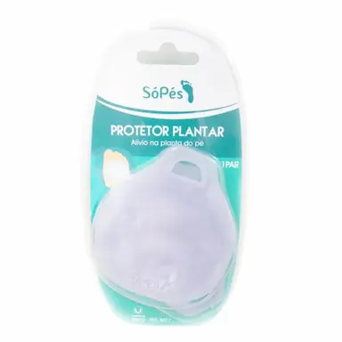 PROTETOR PLANTAR SÓ PÉS TAMANHO ÚNICO 1 PAR