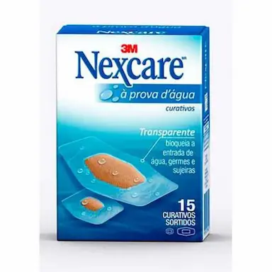 CURATIVO 3M NEXCARE À PROVA D&amp;amp;#039ÁGUA 12 UNIDADES