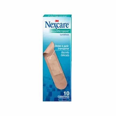 CURATIVO 3M NEXCARE MICROPORE 10 UNIDADES