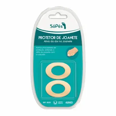 PROTETOR DE JOANETE SÓ PÉS - 4 UNIDADES