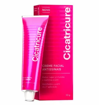 CICATRICURE CREME FACIAL ANTISSINAIS 30G