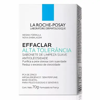 SABONETE FACIAL LA ROCHE-POSAY EFFACLAR ALTA TOLERÂNCIA 70G
