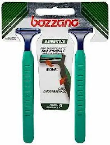 APARELHO BOZZANO SENSITIVE 2 LAMINAS 2 UNIDADES