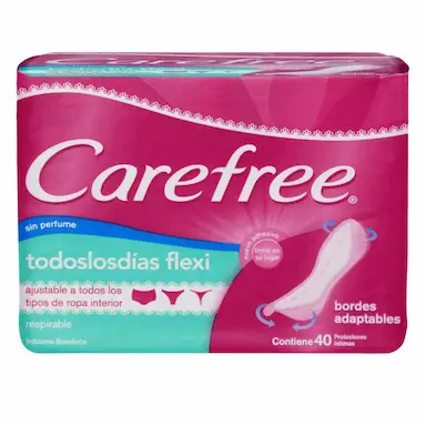 PROTETOR DIÁRIO CAREFREE TODODIA FLEXI SEM PERFUME 40 UNIDADES
