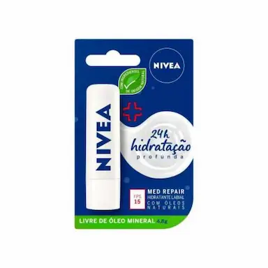 HIDRATANTE LABIAL NIVEA MED REPAIR FPS 15 - 4,8G