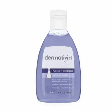 DERMOTIVIN SOFT PELE SECA OU SENSIBILIZADA 120ML