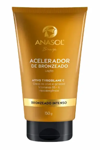 ANASOL ACELERADOR DE BRONZEADO LOÇÃO- 150G